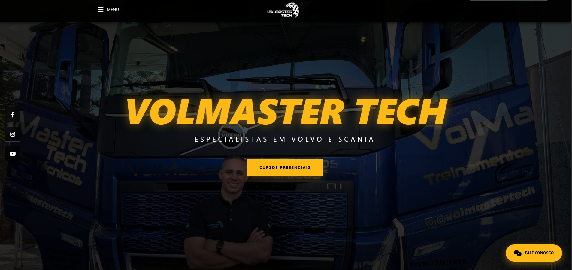 Volmaster Landing Page